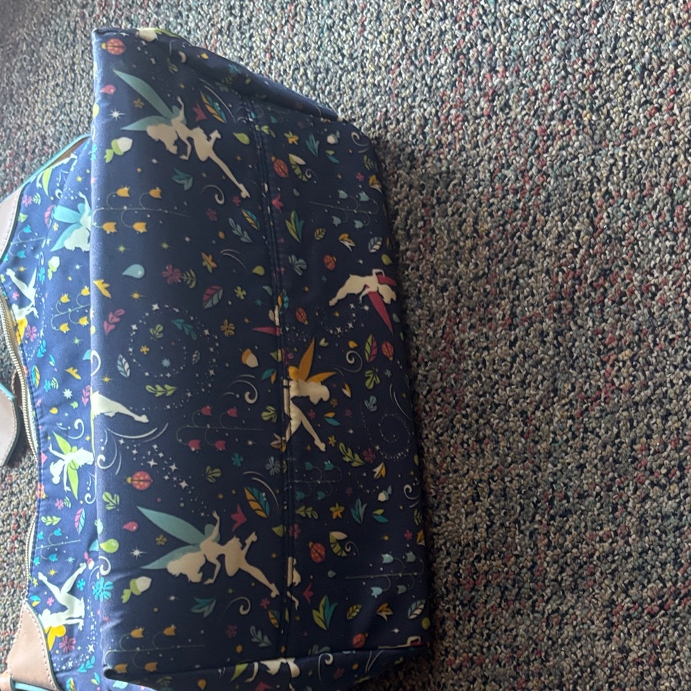 2015 1/2 MARATHON Disney Dooney TINKERBELL Shoulder Bag GREAT CONDITION - Picture 10 of 10